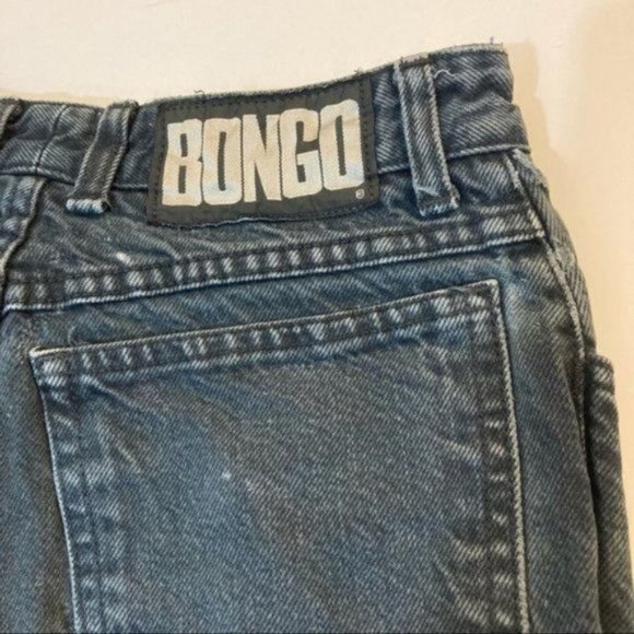 VTG Bongo Jeans Faded Black High Rise Size 7 - Picture 4 of 14